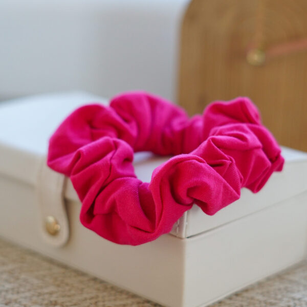 Gumka do włosów SCRUNCHIE Pink