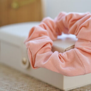 Gumka do włosów SCRUNCHIE Pudrowy róż