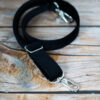 Pasek welurowy - black - obrazek 2