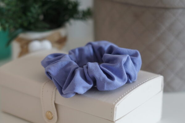 Gumka do włosów SCRUNCHIE Wrzos - obrazek 2