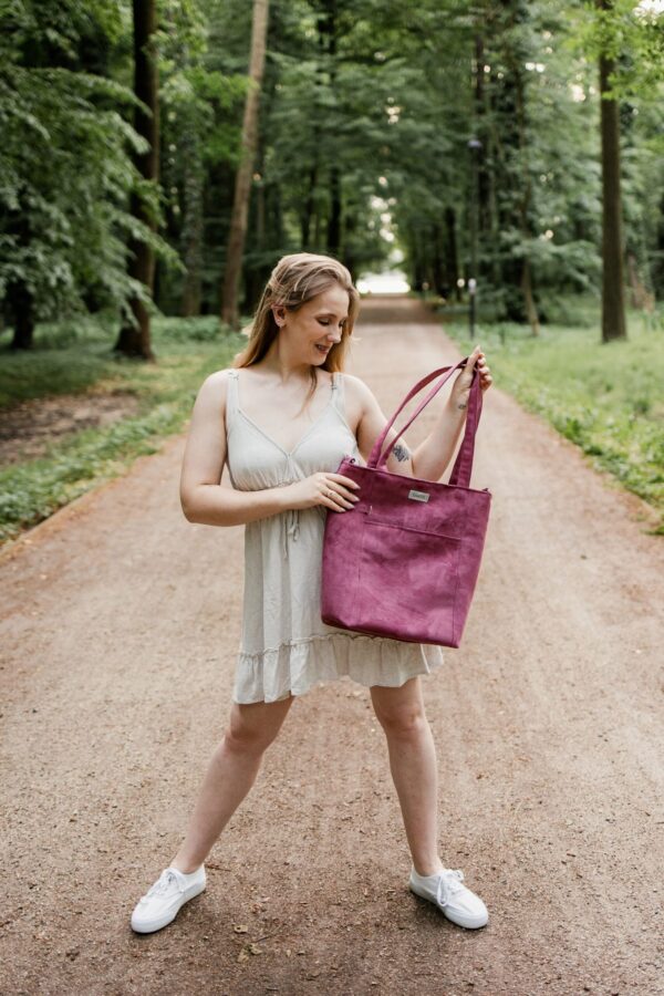 Shopperka Laura - Amarant - obrazek 3