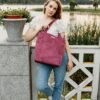 Shopperka Laura - Amarant
