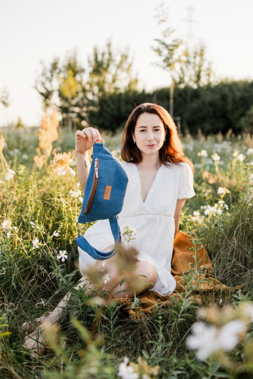 Nerka Premium Sztruks - Blue - obrazek 2