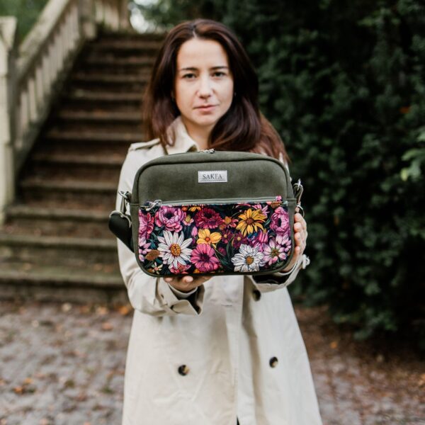 Listonoszka Sophie Khaki - Maxiflora