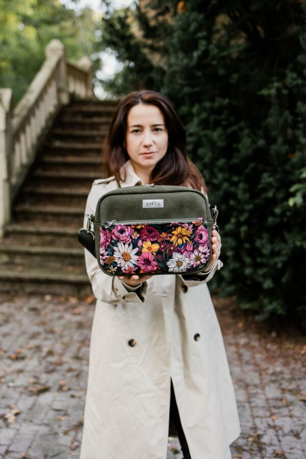 Listonoszka Sophie Khaki - Maxiflora