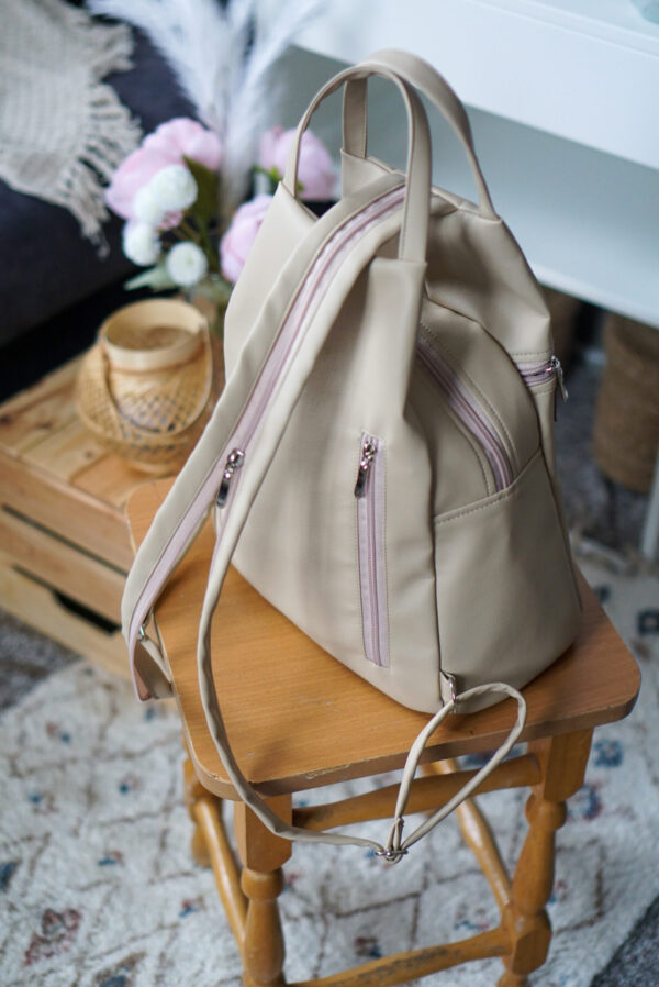 Plecak lilly - cream - obrazek 2