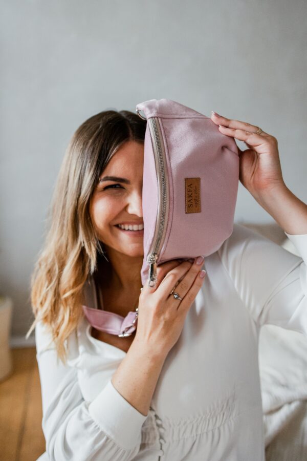 Nerka Premium welur - Cukierkowy róż