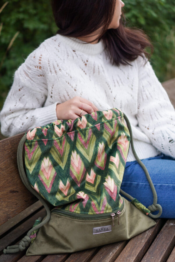 Workoplecak Lea - Chevron - obrazek 2