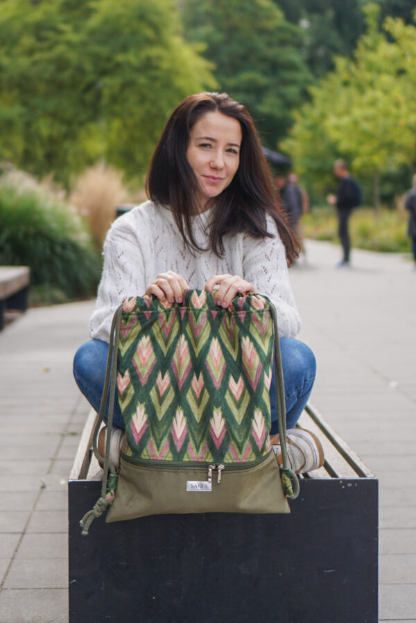 Workoplecak Lea - Chevron - obrazek 3