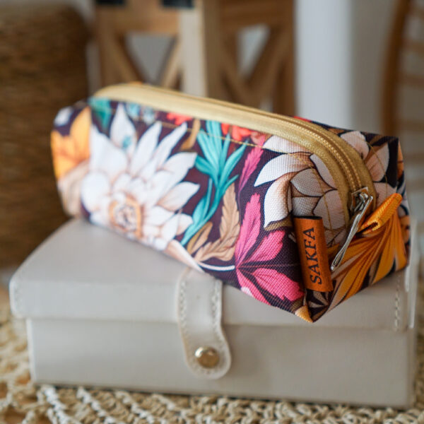 Kosmetyczka / Piórnik - Kwiatowy raj