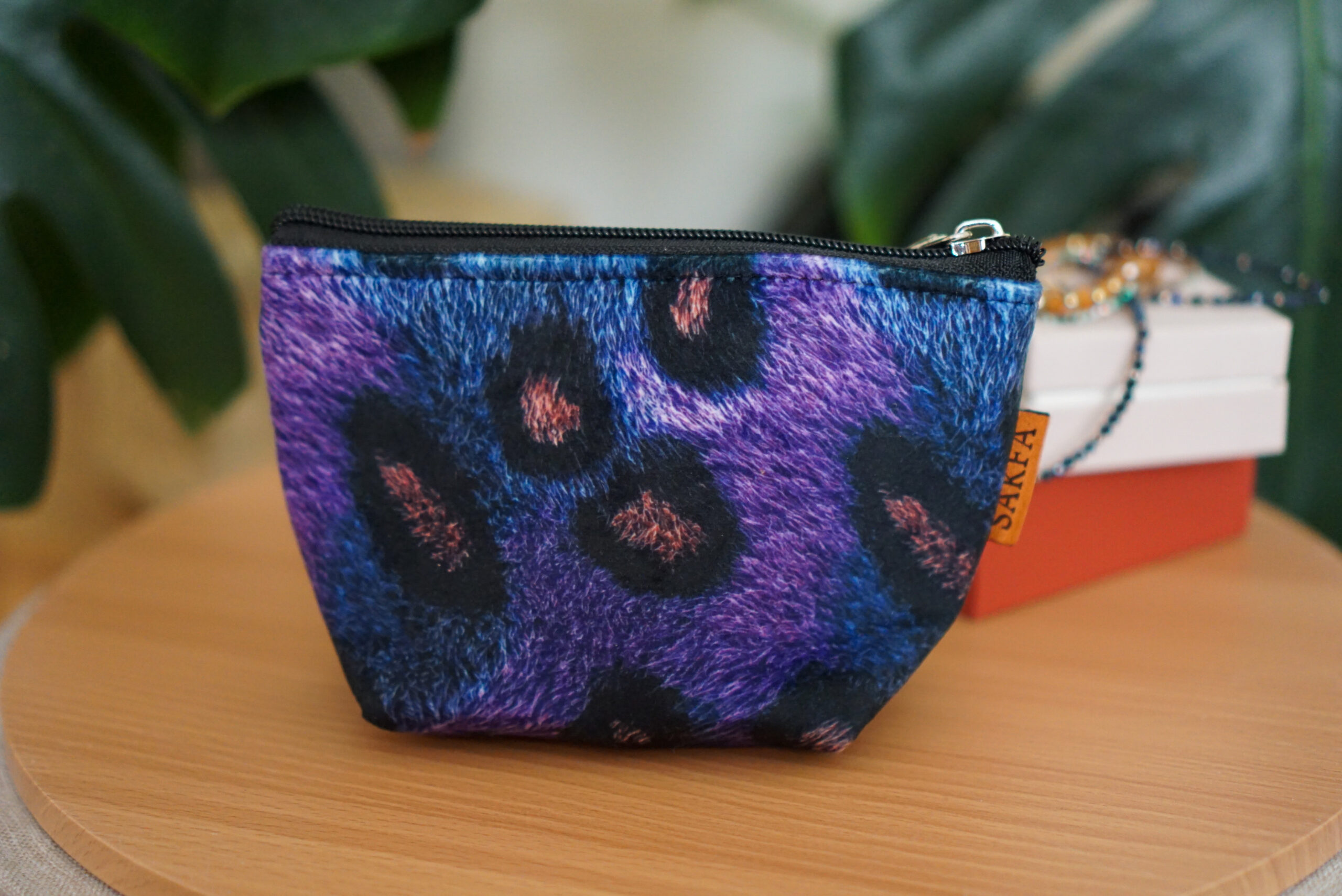 Kosmetyczka zero waste - Panterka WYSYŁKA 24 H