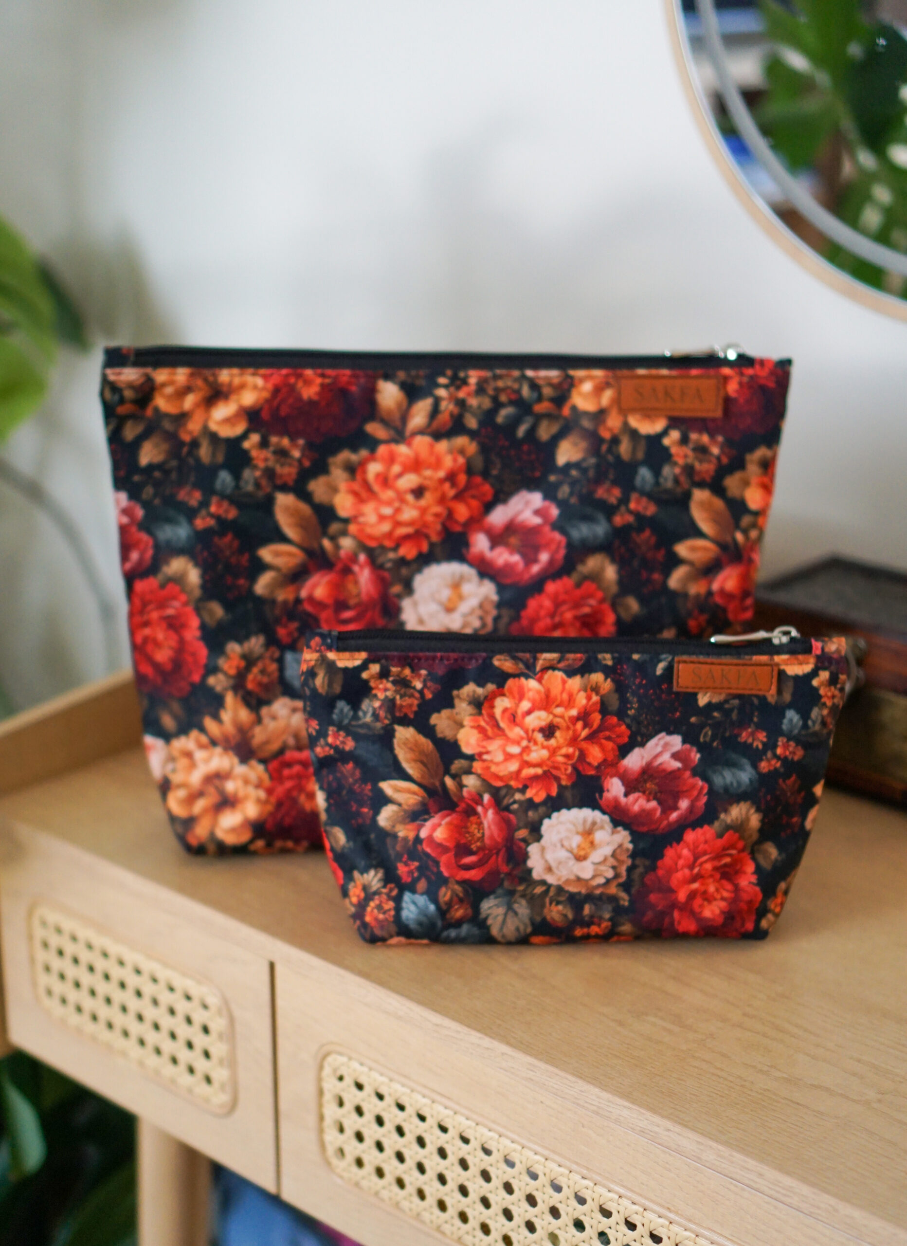 Kosmetyczka mała - Jesienny bukiet - obrazek 2