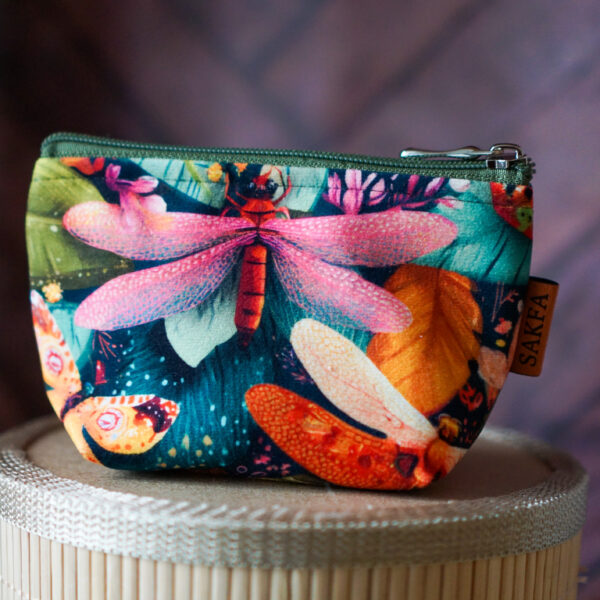 Kosmetyczka zero waste - Ważki WYSYŁKA 24 H