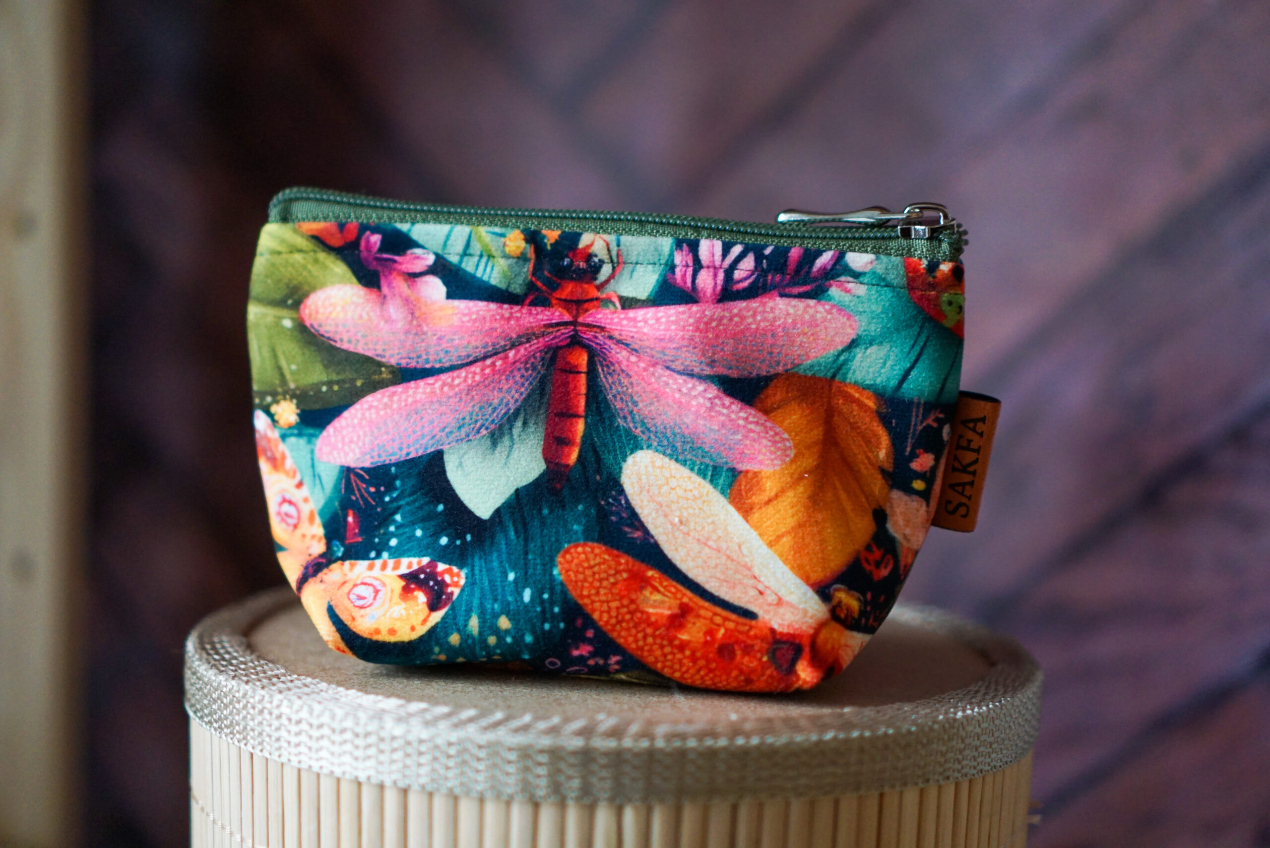 Kosmetyczka zero waste - Ważki WYSYŁKA 24 H