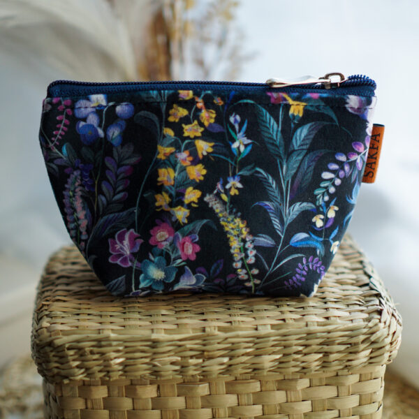 Kosmetyczka zero waste - Polne dwzonki WYSYŁKA 24 H