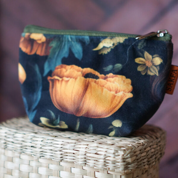 Kosmetyczka zero waste - Złote maki WYSYŁKA 24 H