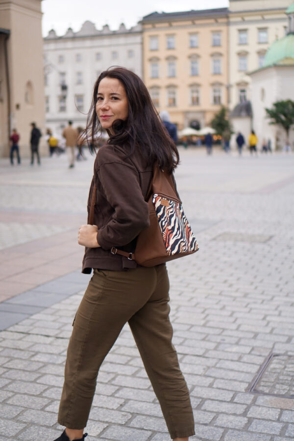 Plecak Lilly Brąz - Safari - obrazek 3