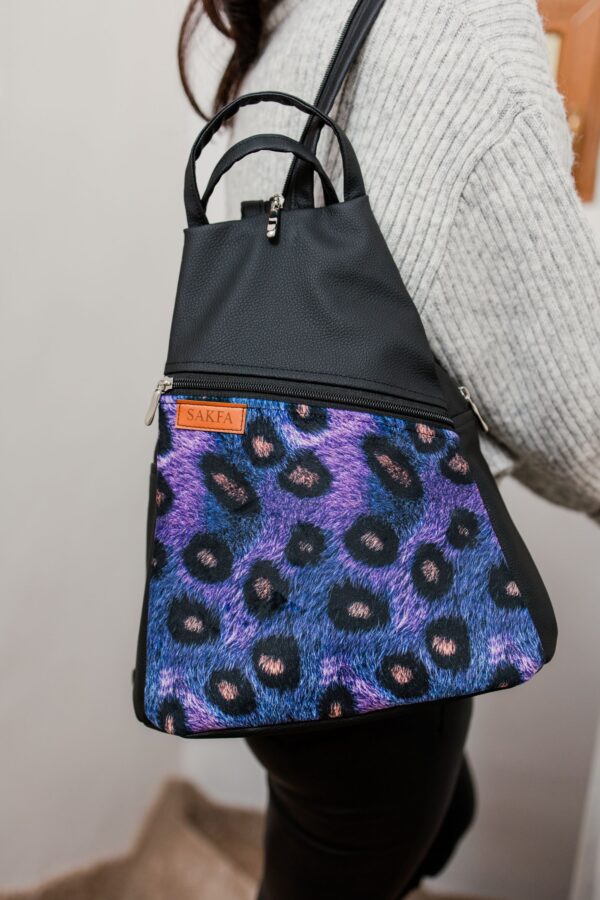Plecak Lilly Black - Panterka - obrazek 3