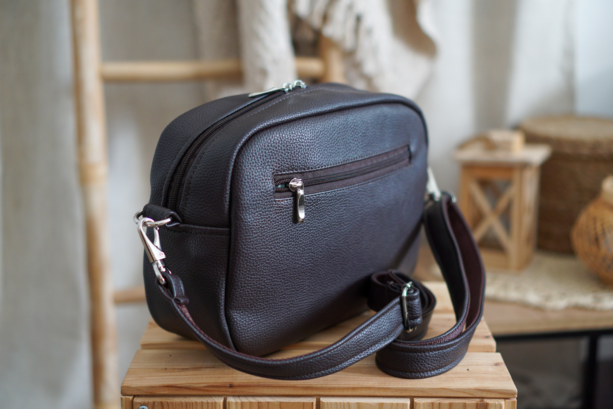 Listonoszka Sophie Ciemny Brąz - Jesienny bukiet - obrazek 2