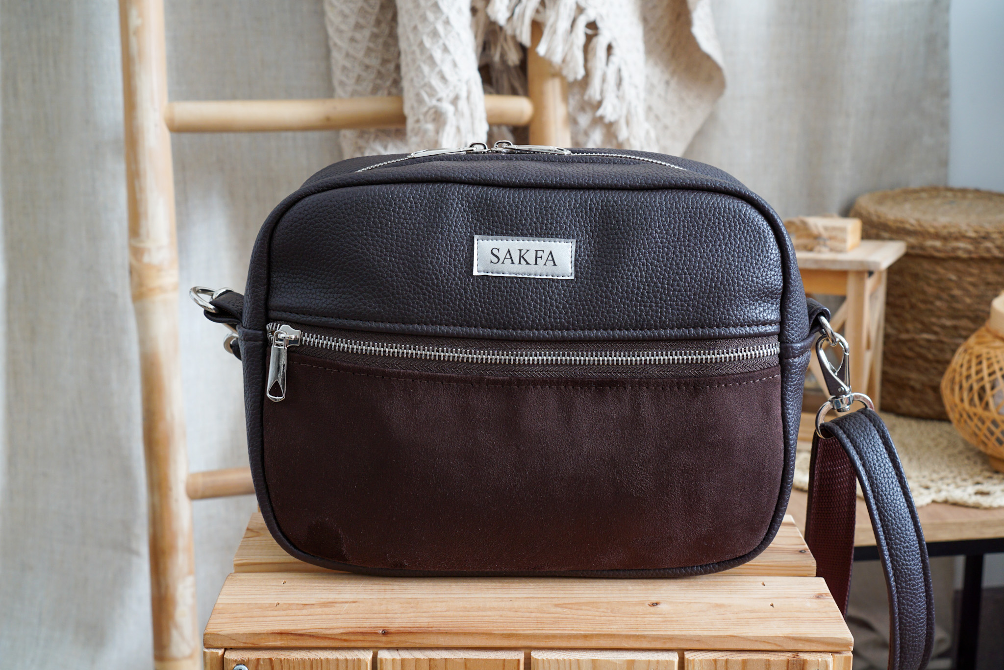 Listonoszka Sophie Ciemny Brąz