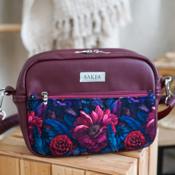 Listonoszka Sophie Bordo - Kwiaty w piórach