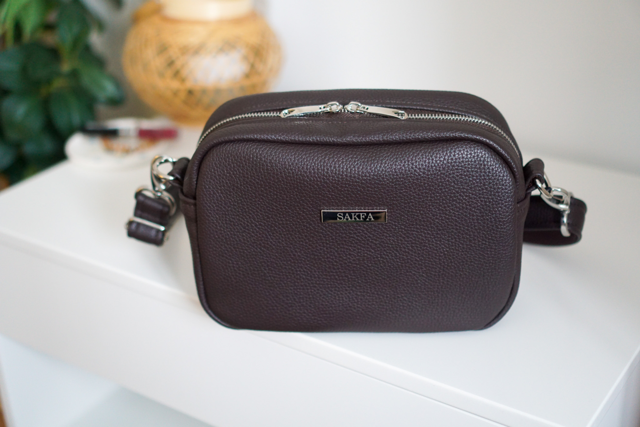 Listonoszka Sophie MINI - Ciemny brąz - obrazek 2