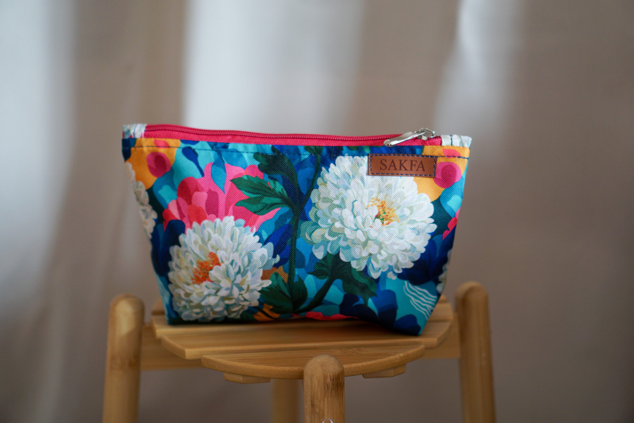 Kosmetyczka mała - Kwiatowa fantazja