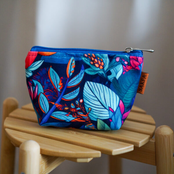 Kosmetyczka zero waste - Niebieska kraina WYSYŁKA 24 H