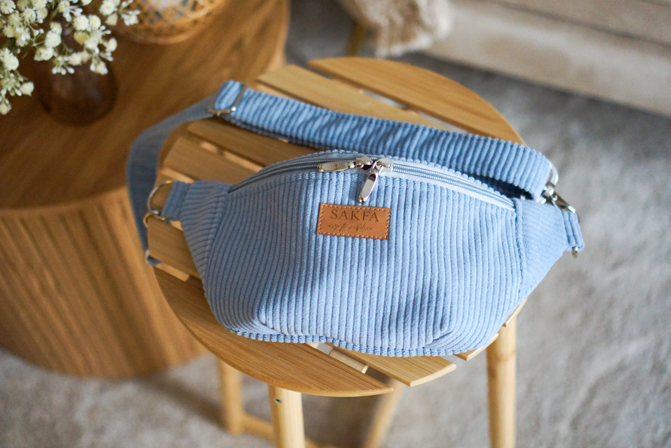 Nerka Premium sztruks - Baby blue