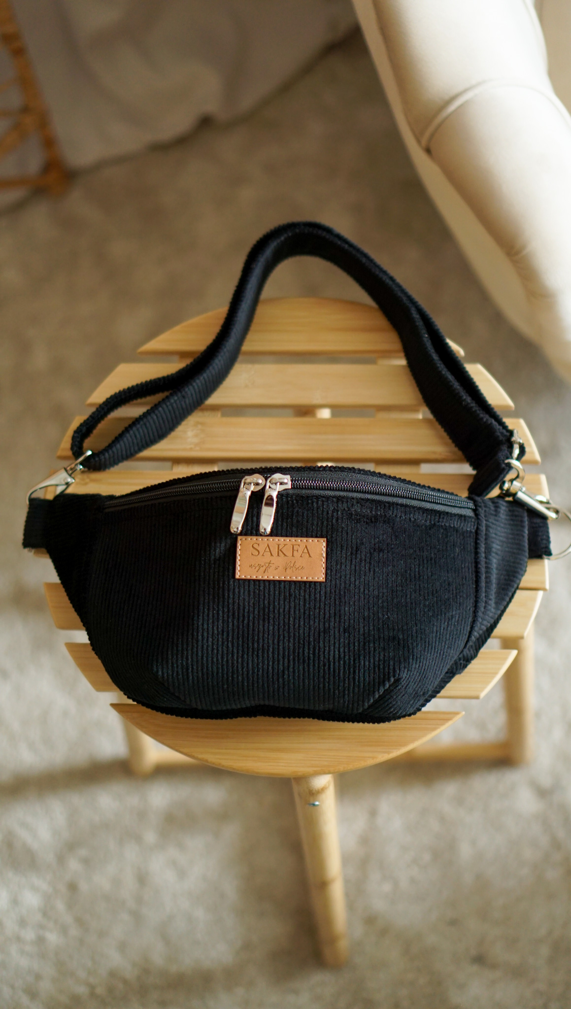 Nerka Premium sztruks - Black WYSYŁKA 24 H - obrazek 3